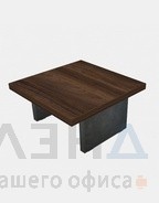 Кабинет руководителя премиум класса Квадратный кофейный стол