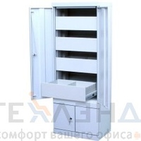 Металлические картотечные шкафы Шкаф ШК-4-Д4